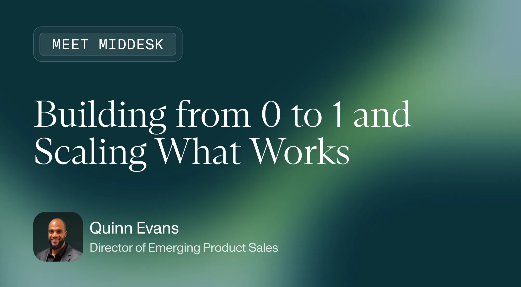 In this conversation, Quinn shares how he thinks about building inside an incubator, what it...